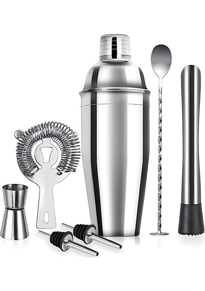 Kokteyl Shaker Seti 7 Parça