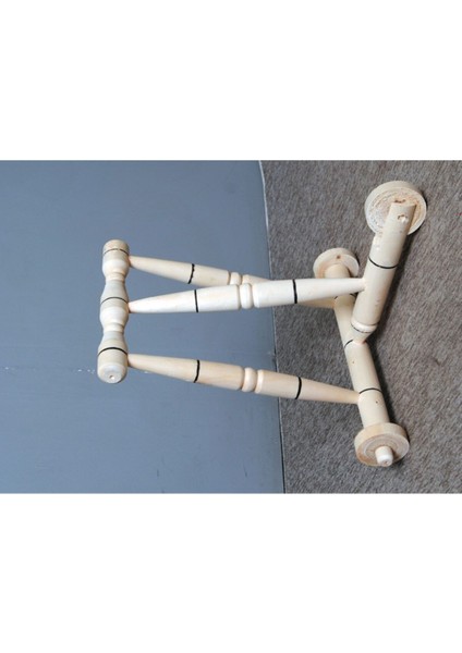 Doğal ahşap yürüteç, 45 cm, güvenli ve şık tasarım, 0-1 yaş çocuklar için ideal destek fiyatları