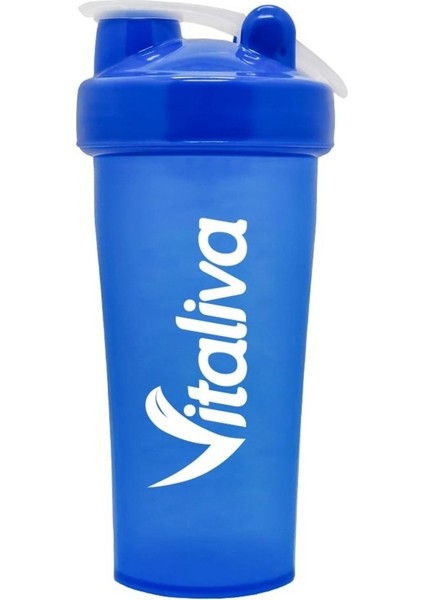 Lacivert 500 ml sağlıklı içecek shaker, şık ve kullanışlı tasarım