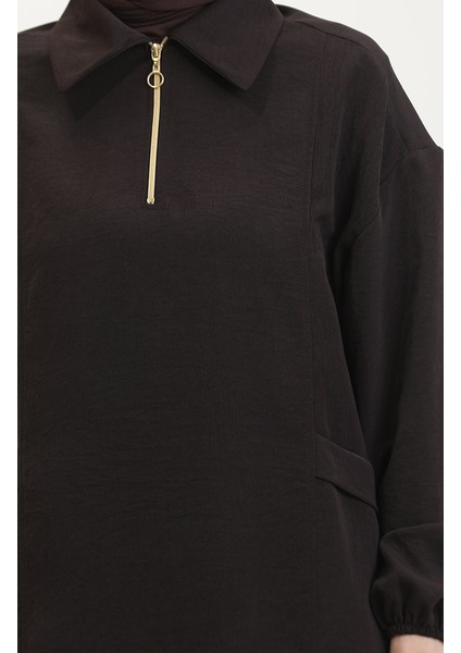 Spor Tunik Pantolon Ikili Takım 5090-01 Kahverengi fırsatları
