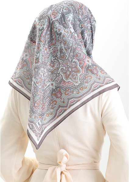 Etnik Desen Soft Eşarp 90201-05 Vizon Çağla Yeşili fırsatları