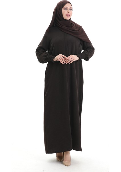 Krem Kumaş Keten Ferace 5095-03 Kahverengi fiyatları