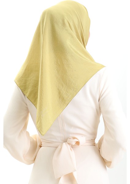 Madame Mary Fransız Vual Eşarp 19098-09 Yağ Yeşili modelleri