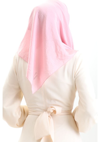 Madame Mary Fransız Vual Eşarp 19098-13 Pembe modelleri