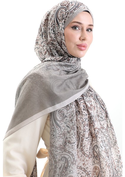 Karaca Desenli Cotton Şal 82003-12 Taş Koyu Bej fiyatları