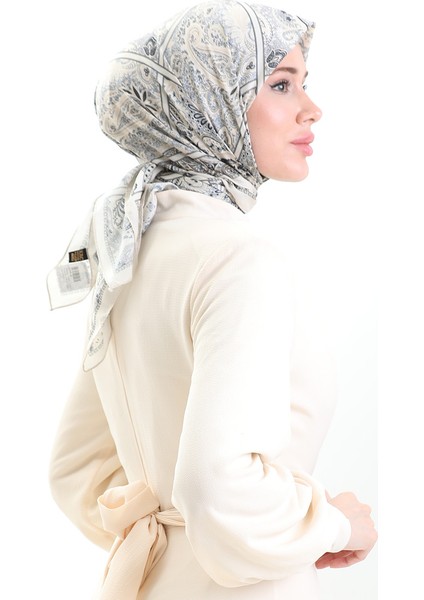 Karaca Desenli Cotton Eşarp 81094-07 Krem fiyatları