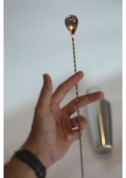 Kokteyl ve Bar Kaşığı (40 Cm)