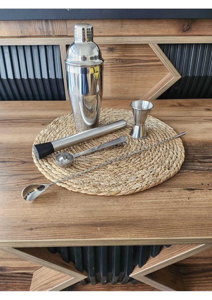 750ml Kokteyl Seti, Şık ve Eğlenceli İçim Keyfi, Paslanmaz Çelik, Hediye Seçeneği