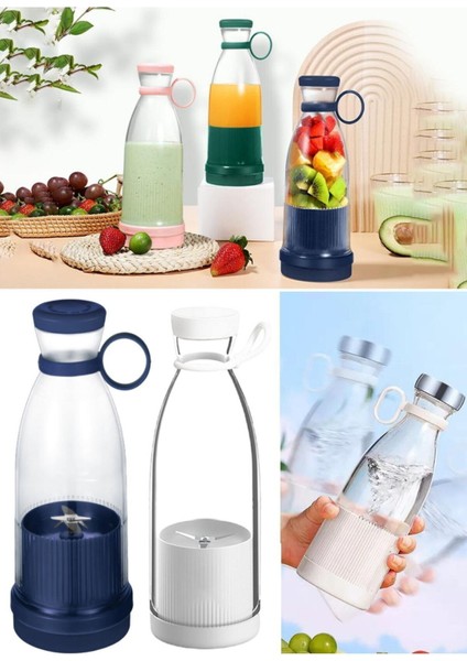 Taşınabilir Mini Elektrikli USB Şarj Edilebilir Meyve Sıkacağı