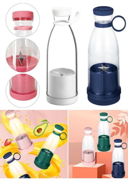 Taşınabilir Mini Elektrikli USB Şarj Edilebilir Meyve Sıkacağı fırsatları