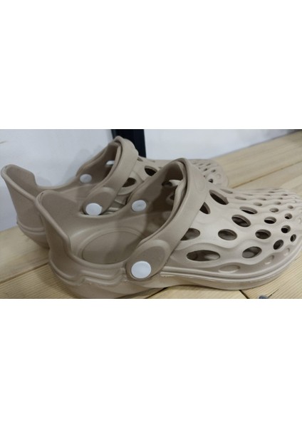 Yeni Sezon Rahat Taban Plaj Deniz Ayakkabısı Modeli Unısex Bej Renkli Terlik fırsatları