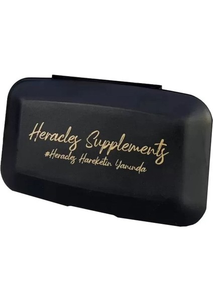 Heracles Black Gold Pillbox