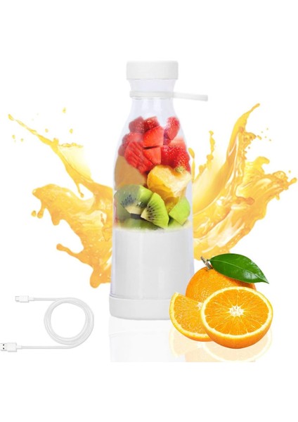 Taşınabilir Blender Kişisel Mikser USB Elektirikli Meyve Sıkacağı