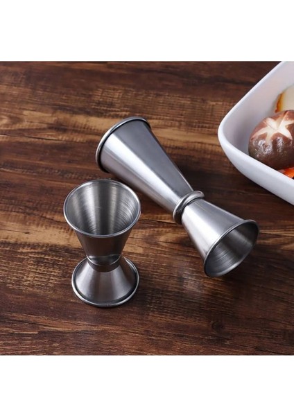 Paslanmaz Çelik Kokteyl Ölçü Kabı, 2/4 Cl, Pratik ve Dayanıklı