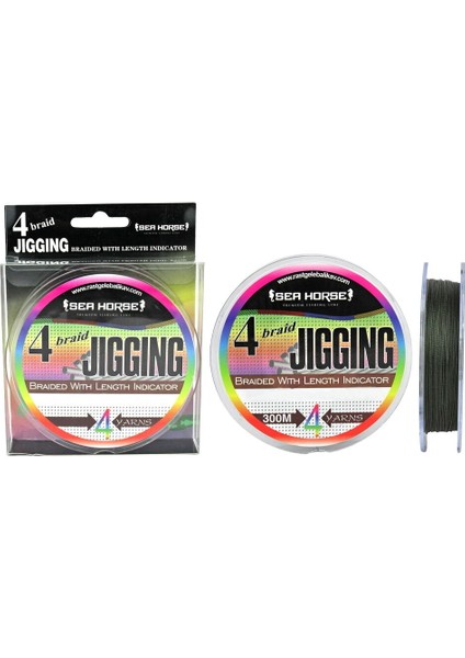 Jigging X4 0,14 300 mt Green