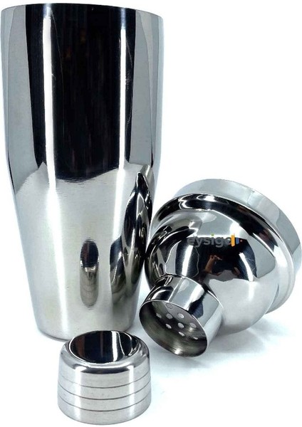 Kokteyl Shaker Seti 700 ml Paslanmaz Çelik, 2 Parça fiyatları