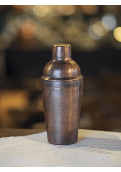 Bakır Shaker Noktalı Desenli Oksitli Bakır Renk No1