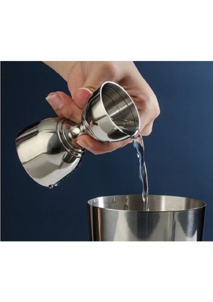 - Bell Jigger 1/2 Oz Jigger 30/60 Paslanmaz Jigger Silver