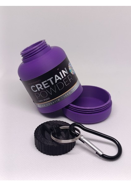 Mor toz saklama hunisi, 30g, şık tasarım, plastik, 50 ml. fiyatları