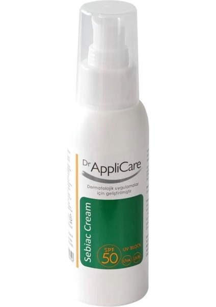 DrApplicare Sebiac Güneş Kremi 50 Spf Akne ve Akneye Eğilimli Yağlı Ciltler Için Uva/uvb Koruması 90 ml fiyatları