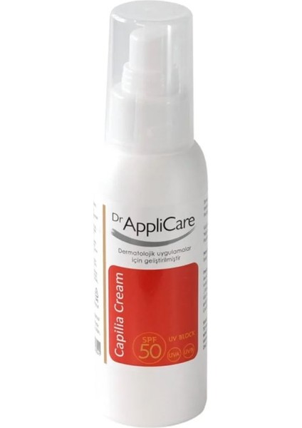 DrApplicare Capilla Güneş Kremi 50 Spf Kızarık ve Kılcal Damar Görünümü Karşıtı Uva/uvb Koruması 90 ml fiyatları