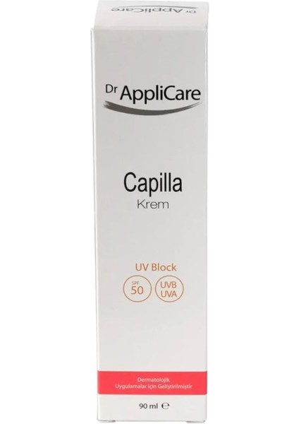 DrApplicare Capilla Güneş Kremi 50 Spf Kızarık ve Kılcal Damar Görünümü Karşıtı Uva/uvb Koruması 90 ml modelleri