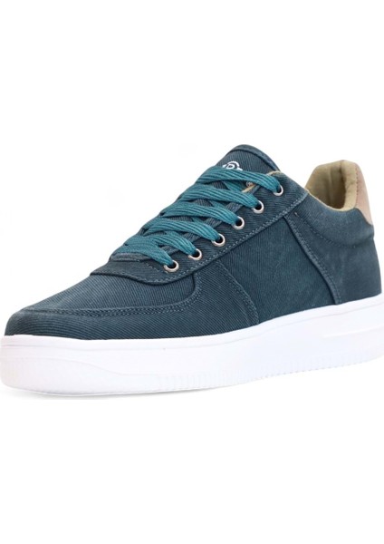 2196-DAKIRS Anatomik Tabanlı Erkek Keten Kumaşlı Sneakers Ayakkabı - NKT02196-PETROL-YEŞIL-41 modelleri