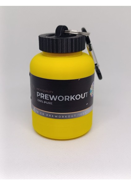 Preworkout Toz Saklama Hunisi – 30G | Karabinalı