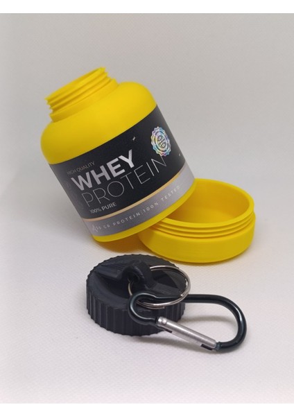 50g Protein Toz Saklama Hunisi, pratik ve renkli saklama çözümü, 50 ml. fiyatları