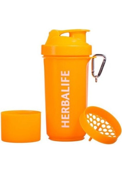 Canlı Renkli Neon Shaker, 5 Renk Seçeneği, Enerjik ve Şık Tasarım, Plastik, Turuncu