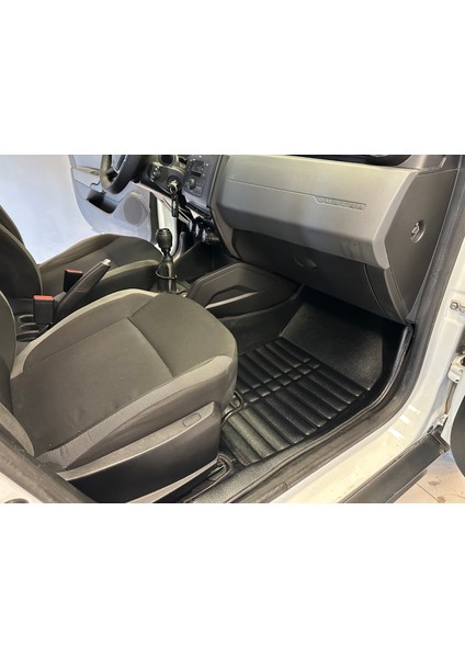 Dacia Duster 2017-2023 Uyumlu Ithal, Suni Deri, Eva Dolgulu Havuzlu 5d Paspas
