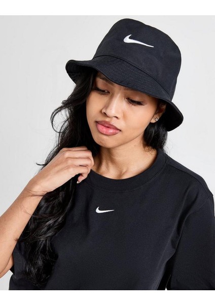 Nsw Tee Essentials Kadın Spor Tişört FD4149-010 Siyah - S