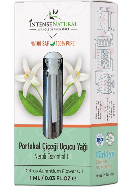 Portakal Çiçeği Uçucu Yağı 1 ml %100 Saf ve Doğal Neroli Essential Oil