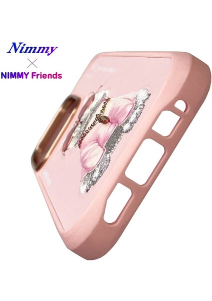 iPhone 16 Pro Max Uyumlu 3D Gözlük Zincir White Kedi Nakış İşlemeli Kabartmalı Cool Glasses Kılıf indirimleri