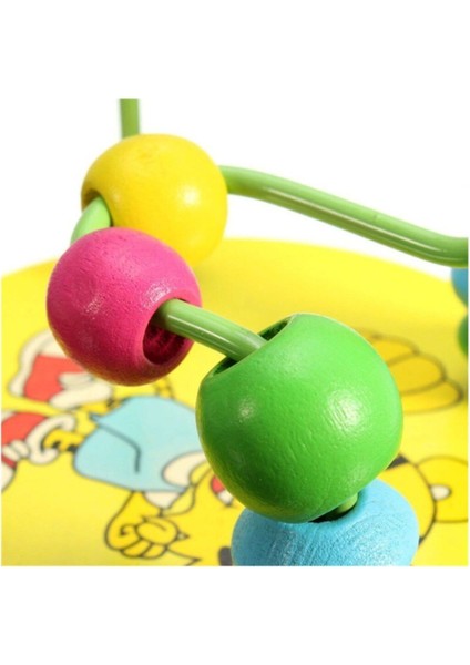 Renkli Ahşap Zeka Geliştirici Oyuncak Seti, Eğlenceli ve Öğretici Tasarım, Turuncu indirimleri