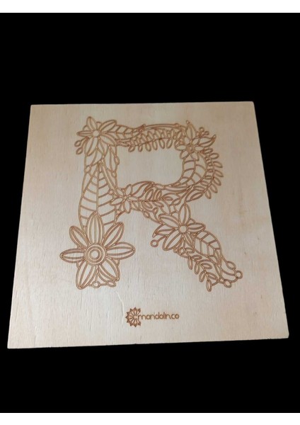 Ahşap mandala boyama seti, 23x23 cm, açık kahverengi, sanatsal ve dekoratif ürün fiyatları