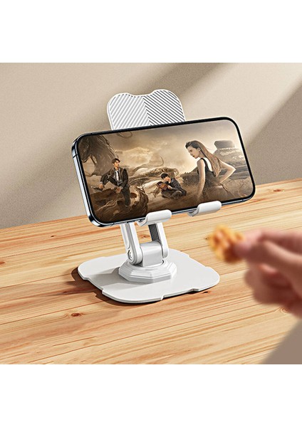 Masaüstü Telefon & Tablet Tutucu Standı Karbon Çelik Gövde 40 kg Taşıma Kapasitesi 360° Dönen Başlık modelleri