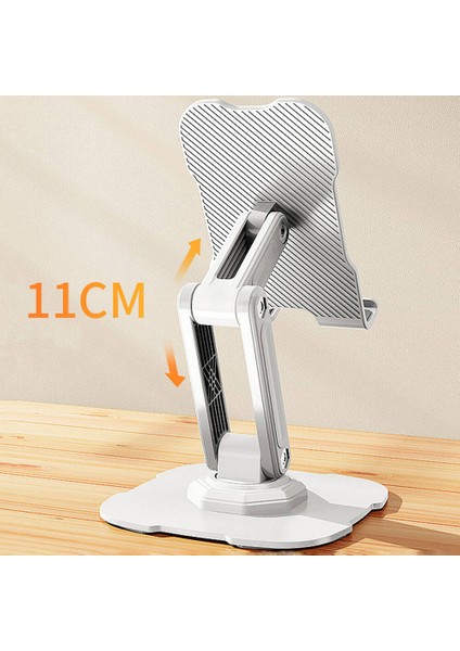 Masaüstü Telefon & Tablet Tutucu Standı Karbon Çelik Gövde 40 kg Taşıma Kapasitesi 360° Dönen Başlık fırsatları