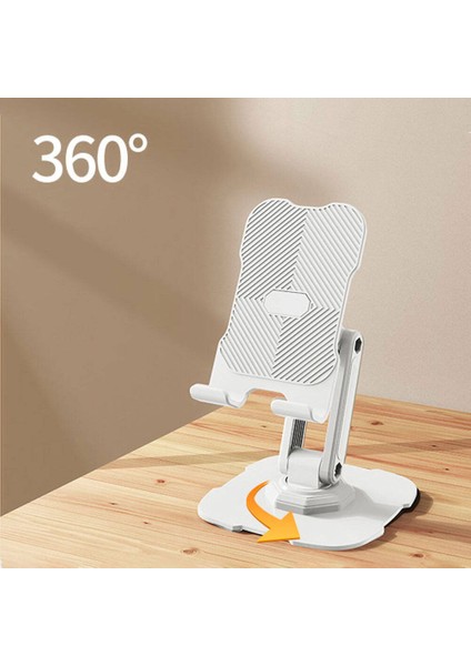 Masaüstü Telefon & Tablet Tutucu Standı Karbon Çelik Gövde 40 kg Taşıma Kapasitesi 360° Dönen Başlık indirimleri