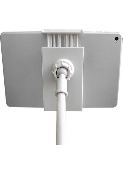 Ofis Ev Içi Masa Üstü Telefon & Tablet Tutucu Esnek Uzun Kollu 75CM Boy, 360° Dönen, 4-10.6" Uyumlu
