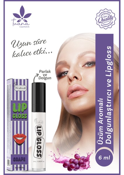 Dudak Dolgunlaştırıcı ve Parlatıcı Lip Gloss