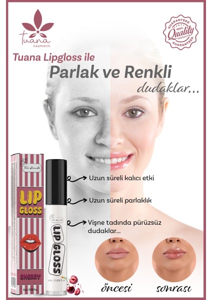 Dudak Dolgunlaştırıcı ve Parlatıcı Lip Gloss