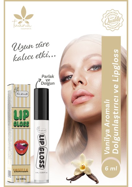 Dudak Dolgunlaştırıcı ve Parlatıcı Lip Gloss