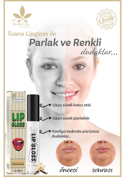 Dudak Dolgunlaştırıcı ve Parlatıcı Lip Gloss