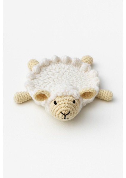 Amigurumi Kuzu Örgü Bardak, Kupa ve Obje Altlığı modelleri