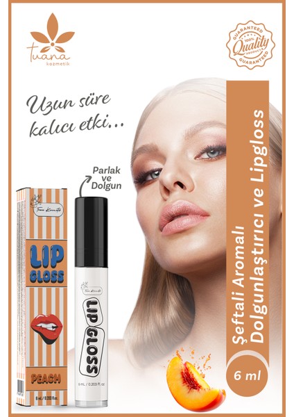 Dudak Dolgunlaştırıcı ve Parlatıcı Lip Gloss