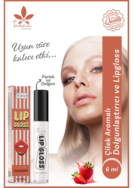 Dudak Dolgunlaştırıcı ve Parlatıcı Lip Gloss