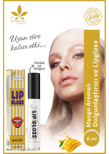 Dudak Dolgunlaştırıcı ve Parlatıcı Lip Gloss
