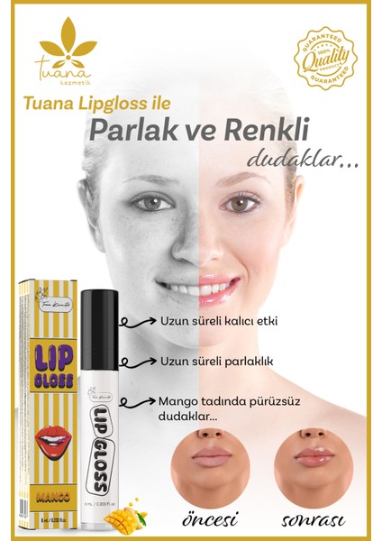 Dudak Dolgunlaştırıcı ve Parlatıcı Lip Gloss