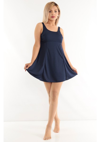 Kadın Büyük Bedenelbiseli Silipli Mayo fiyatları